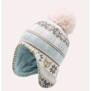 The North Face TNF Faroe Fair Isle Beanie Pink Toddler Baby Kids 2T-3T Winter